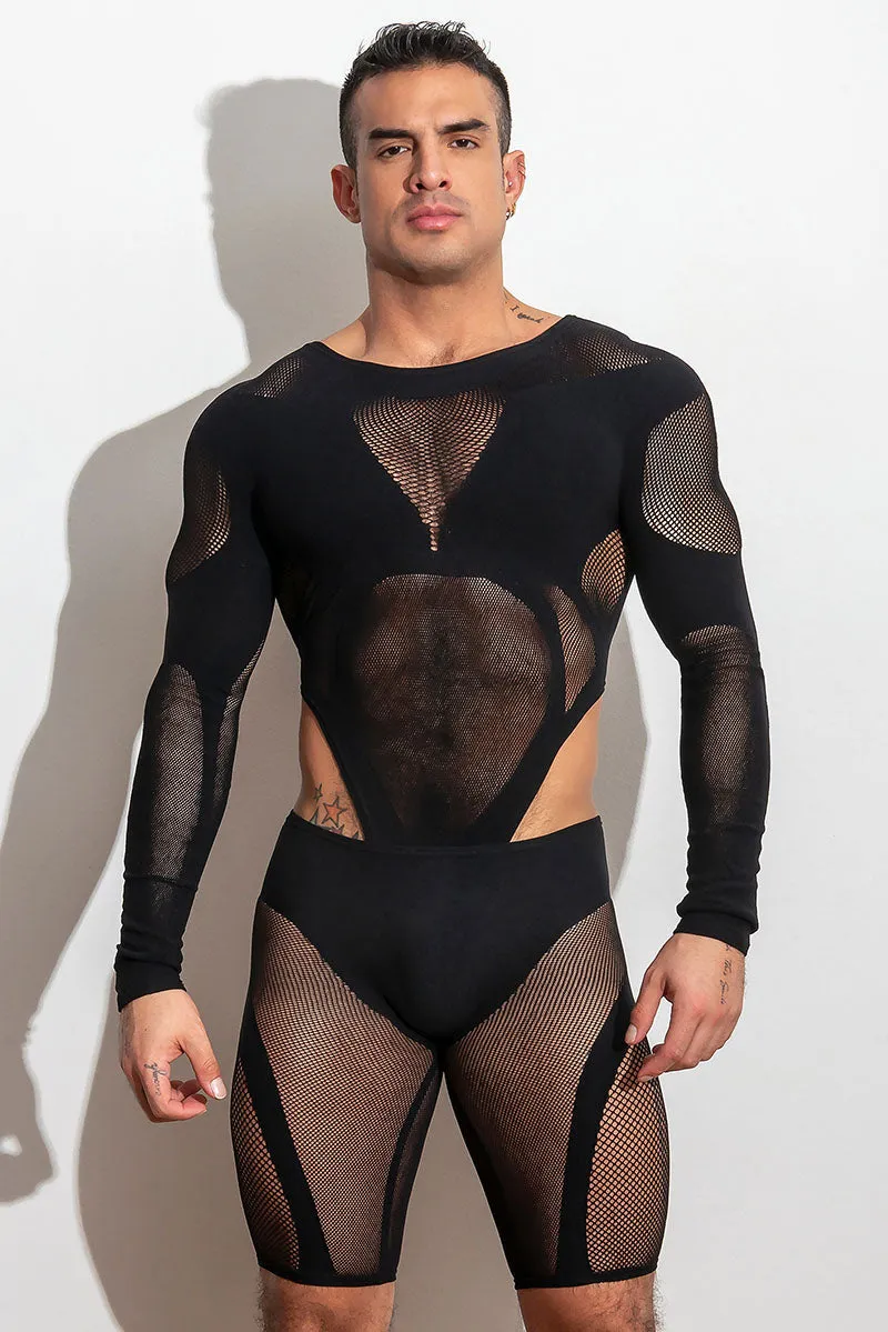 air(lace) Tights Short /Black - Image 4