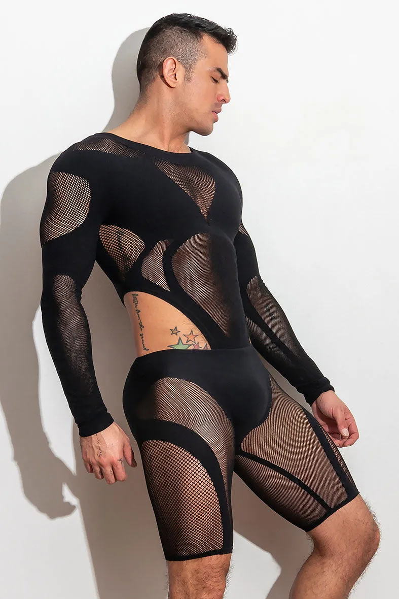 air(lace) Tights Short /Black - Image 5