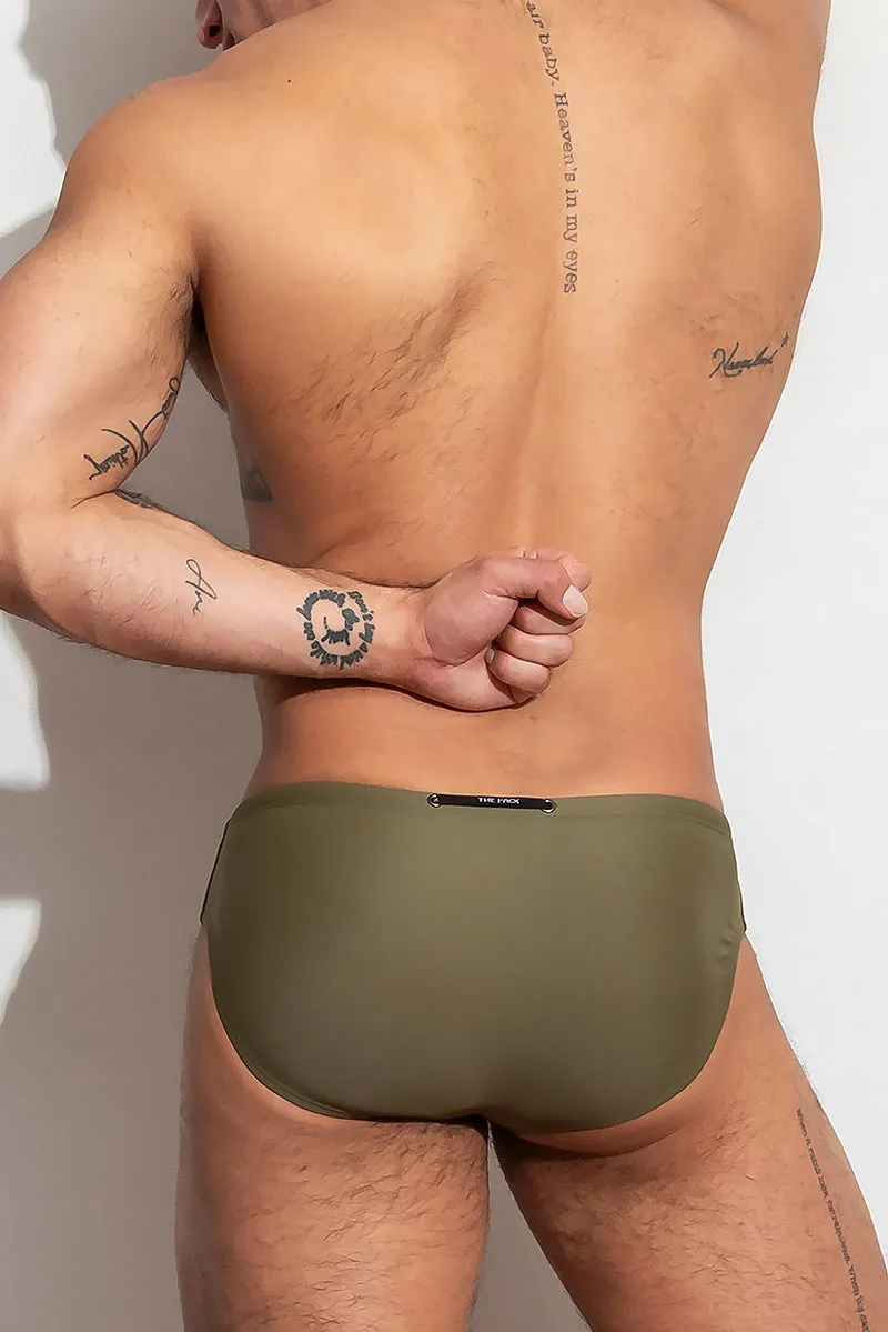 itBOY Swimbrief /Olive - Image 3