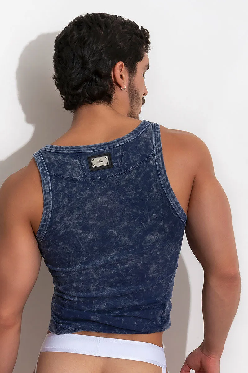 CRUSH tankT /Denim Blue - Image 2