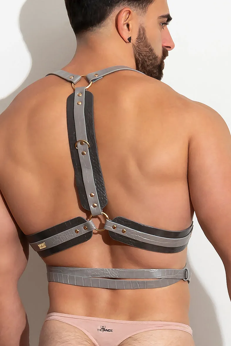 PLEASURE Tied Harness vᴸᵀᴴᴿ /Taupe - Image 2