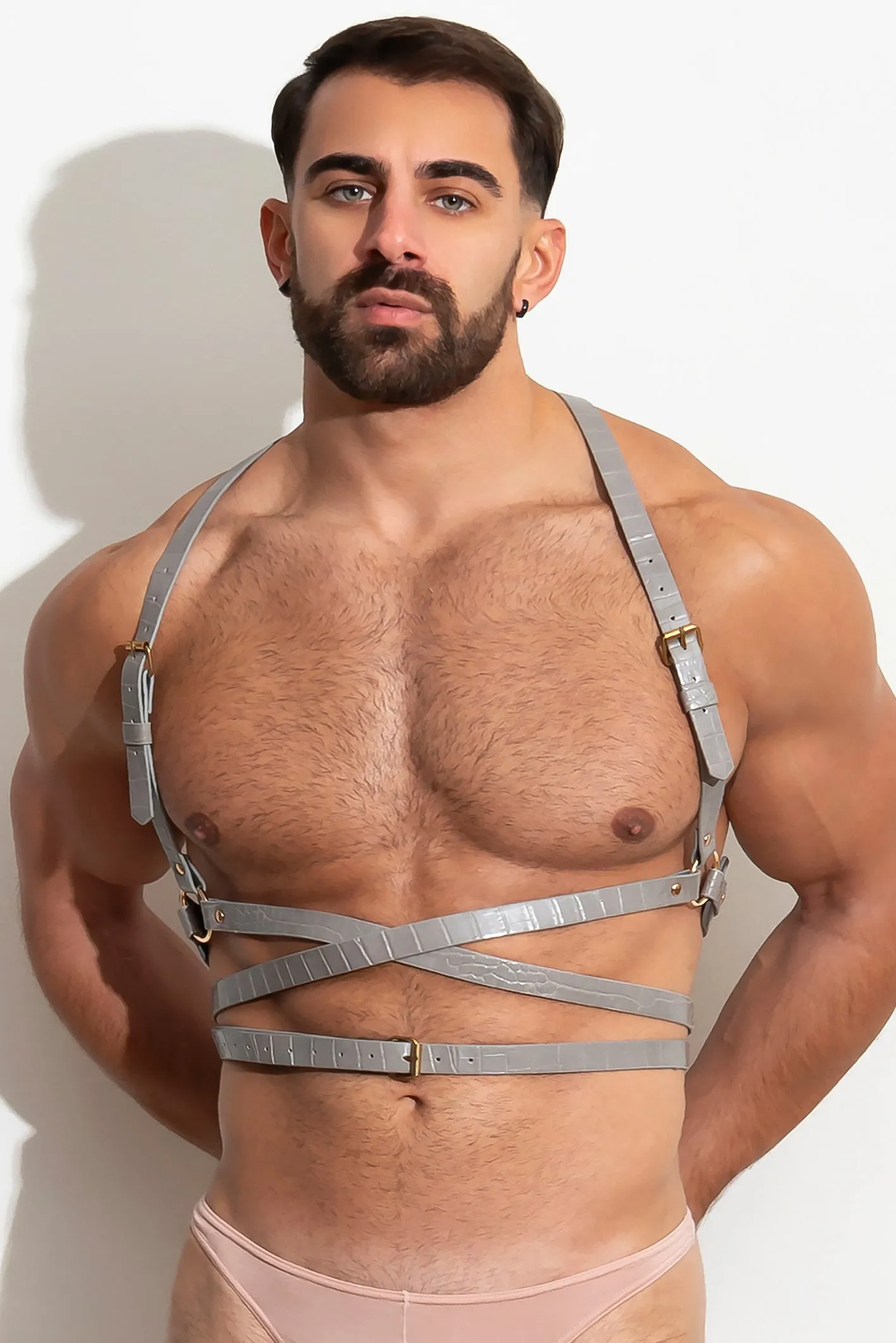 PLEASURE Tied Harness vᴸᵀᴴᴿ /Taupe - Image 3