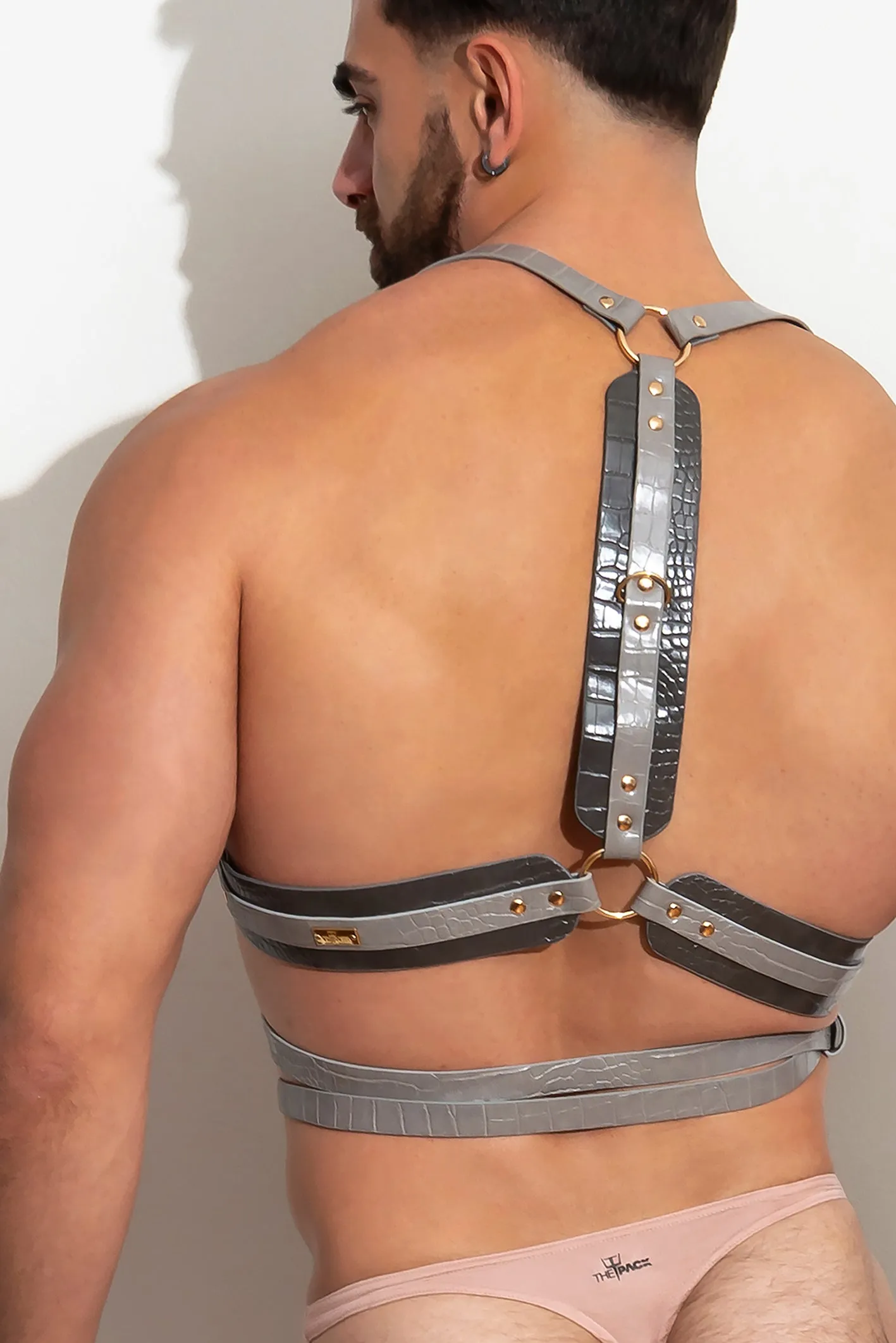 PLEASURE Tied Harness vᴸᵀᴴᴿ /Taupe - Image 4